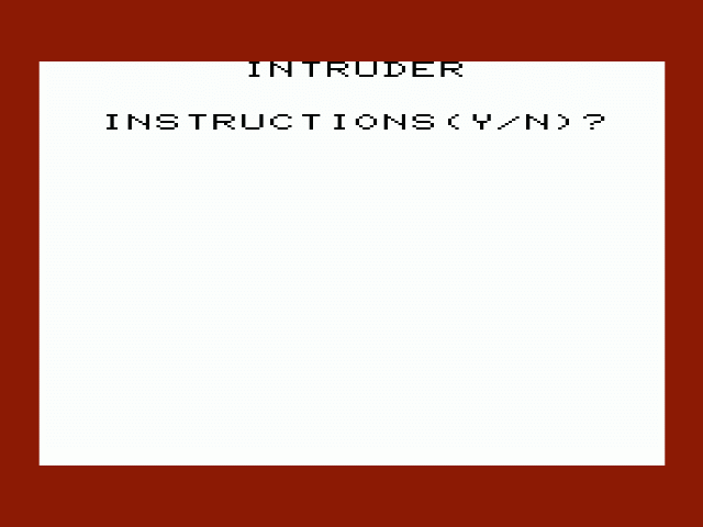 Intruder — sstitle (WOR)