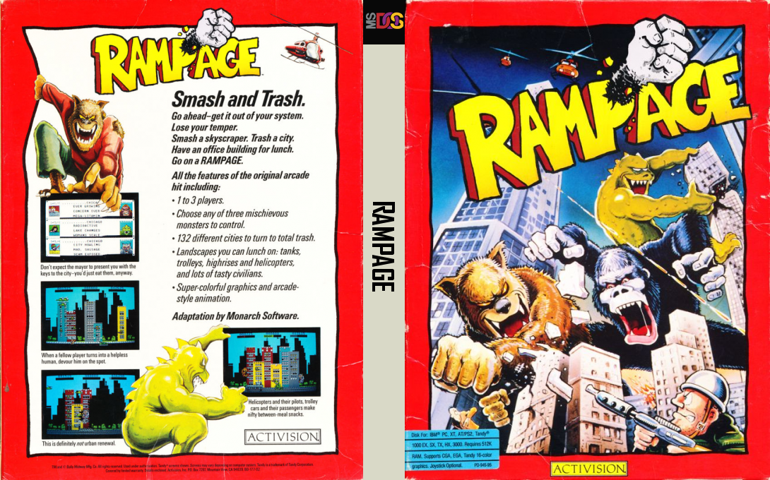 Rampage — box-texture (US)