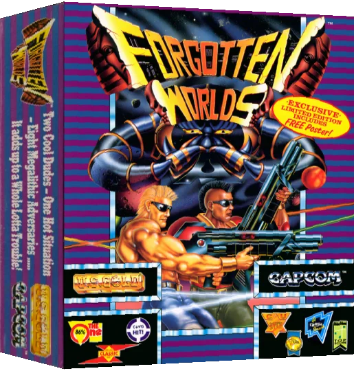 Forgotten Worlds — box-3D (EU)