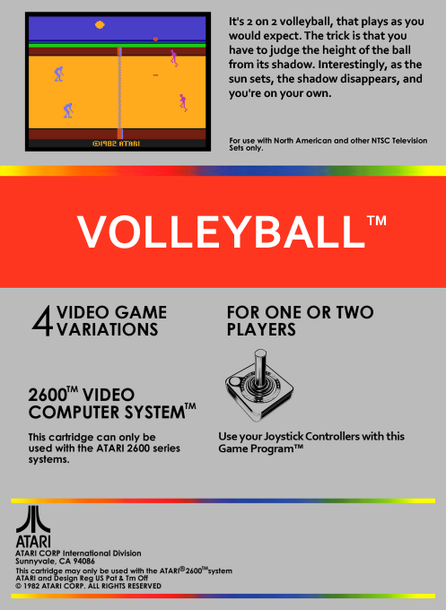 Realsports Volleyball — box-2D-back (US)