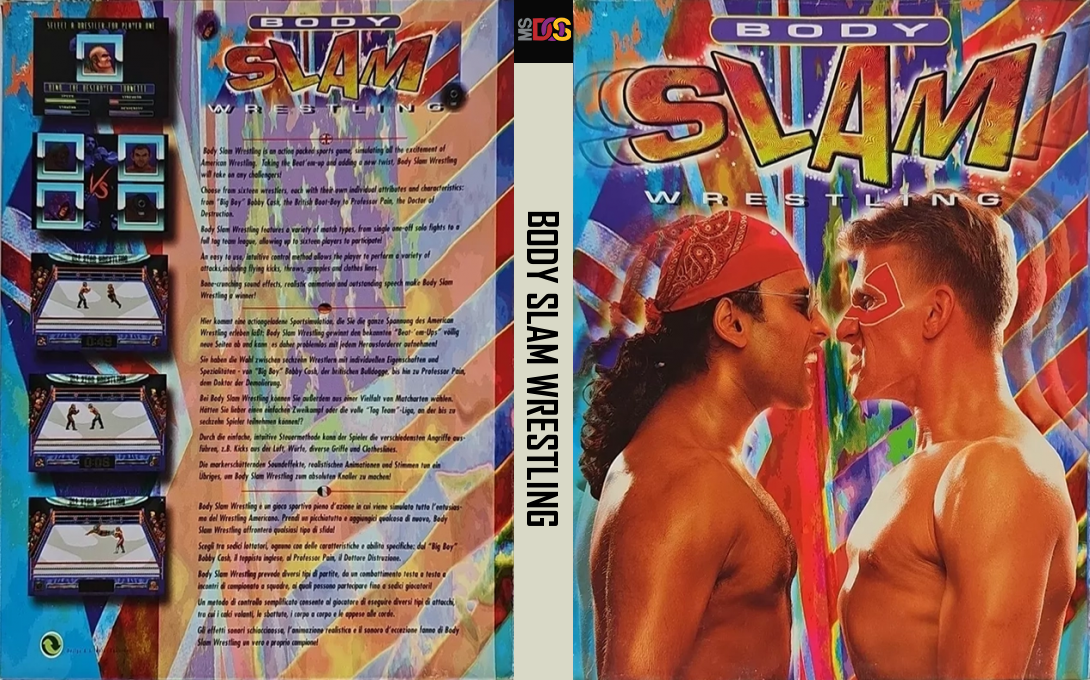 Body Slam Wrestling — box-texture (EU)