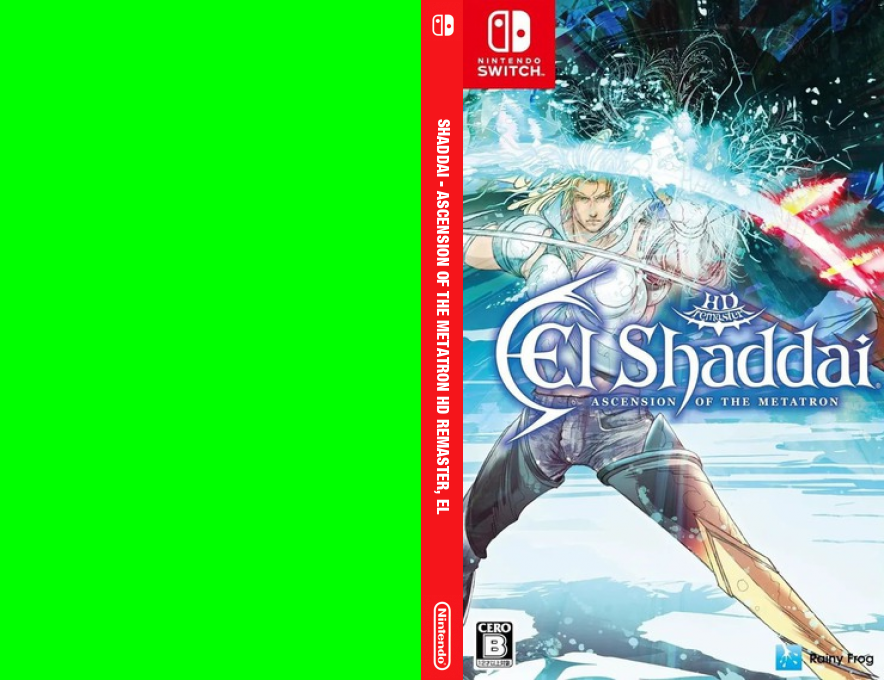 El Shaddai - ASCENSION OF THE METATRON HD Remaster — box-texture (JP)