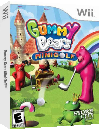 Gummy Bears - MiniGolf — box-3D (US)