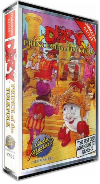 Dizzy 6 - Prince Of The Yolkfolk — box-3D (EU)