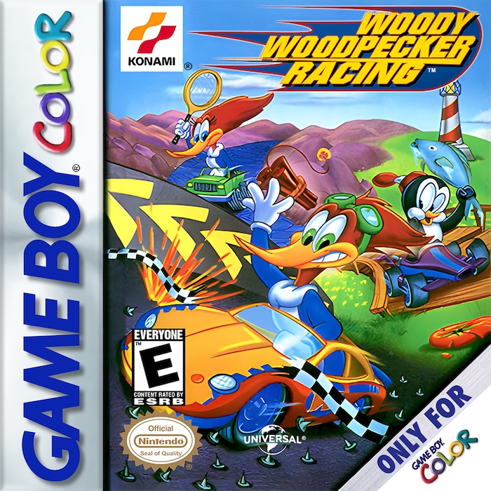 Woody Woodpecker no Go! Go! Racing box art