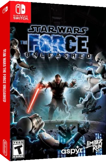STAR WARS : The Force Unleashed — box-3D (US)