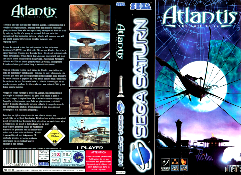 Atlantis - The Lost Tales — box-texture (EU)