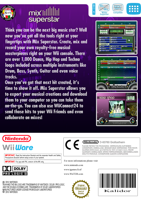 Mix Superstar — box-2D-back (EU)