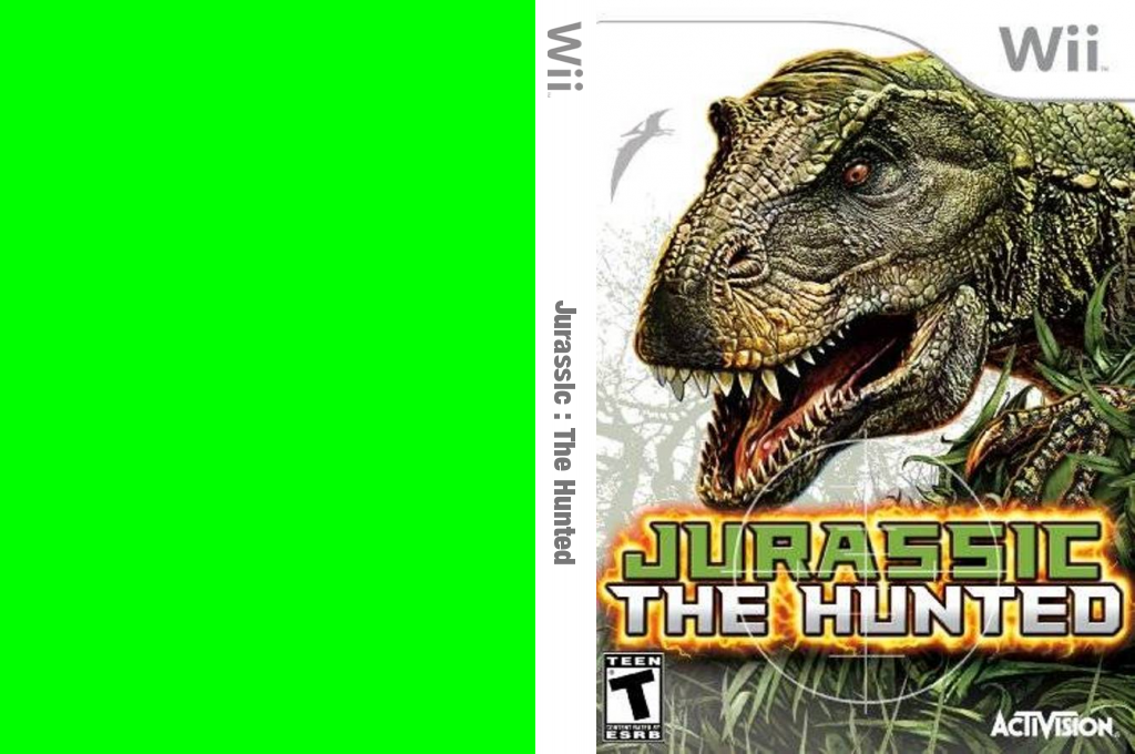 Jurassic - The Hunted — box-texture (US)