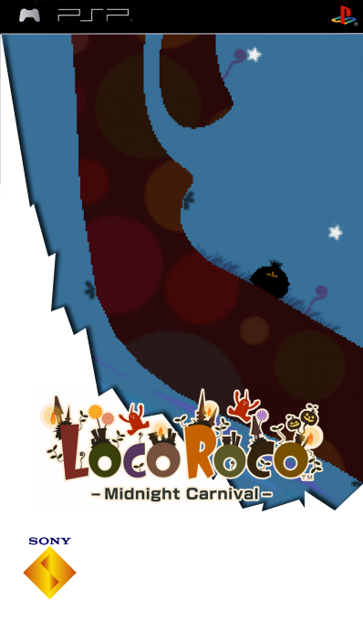 LocoRoco - Midnight Carnival — box-2D (SS)