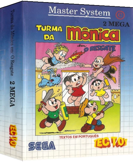 Turma da Monica em - O Resgate — box-3D (BR)