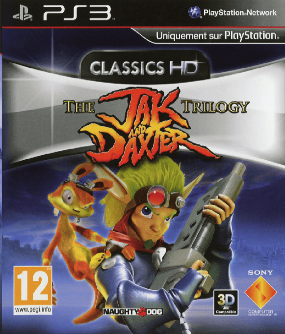 Jak and Daxter Trilogy, The — box-2D (FR)