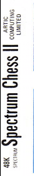 Spectrum Chess II — box-2D-side (WOR)