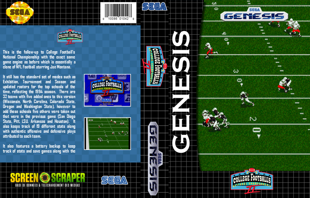 College Football's National Championship 2 — box-texture (SS)