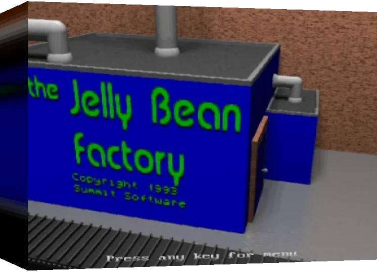 Jelly Bean Factory, The — box-3D (WOR)