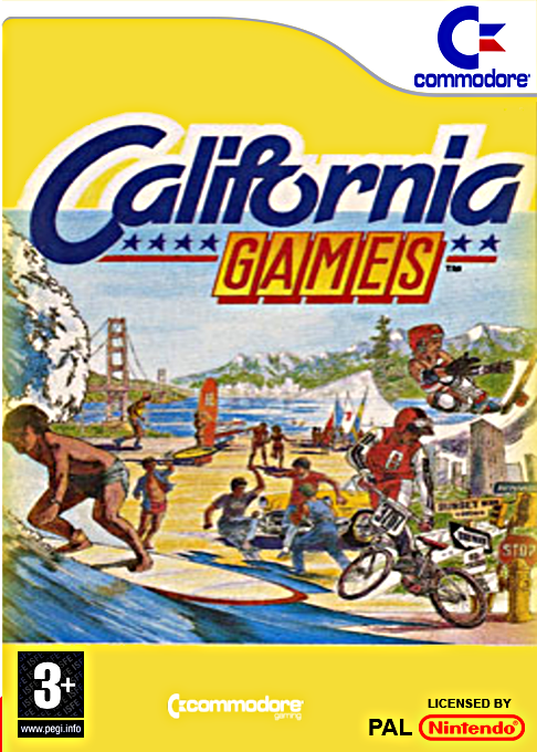 California Games — box-2D (FR)