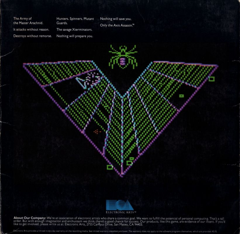 Axis Assassin — box-2D-back (WOR)