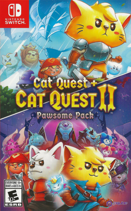Cat Quest + Cat Quest II: Pawsome Pack box art