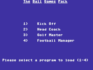 Ball Games Pack, The — ss (WOR)