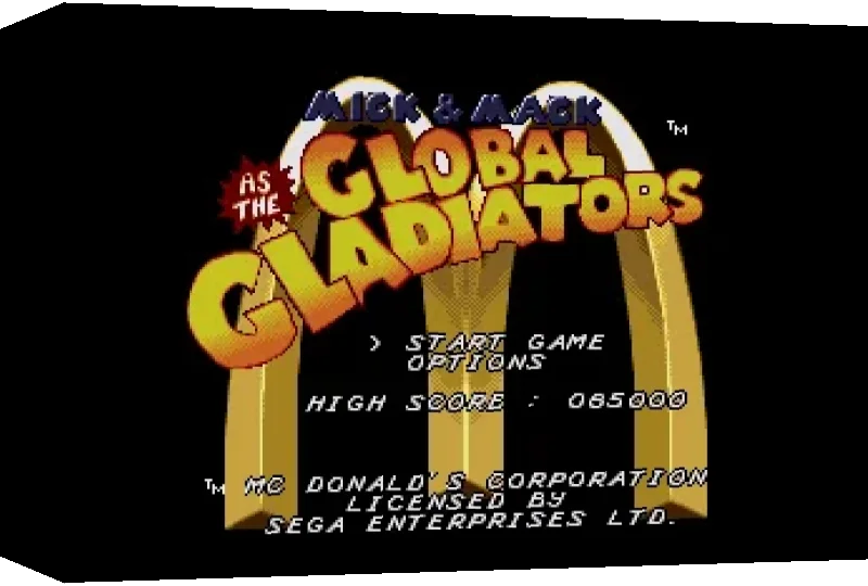 Mick & Mack as the Global Gladiators — box-3D (WOR)