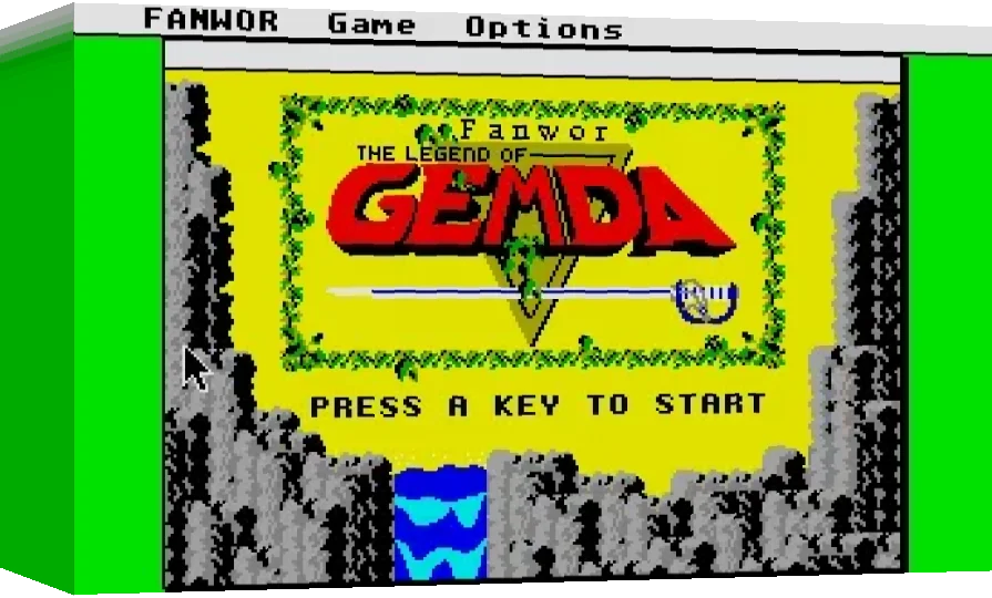 Fanwor - The Legend Of Gemda — box-3D (WOR)