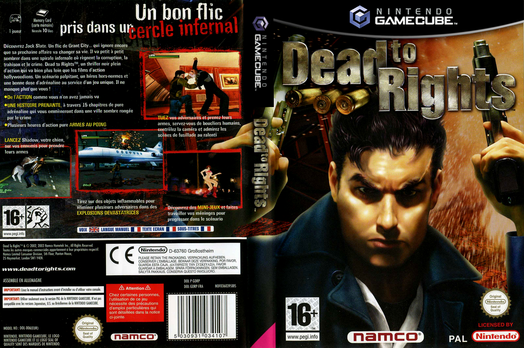 Dead To Rights — box-texture (FR)