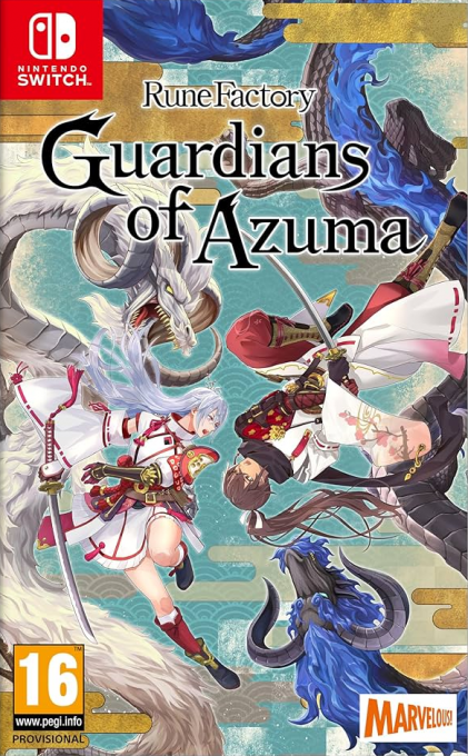 Rune Factory - Guardians of Azuma box art