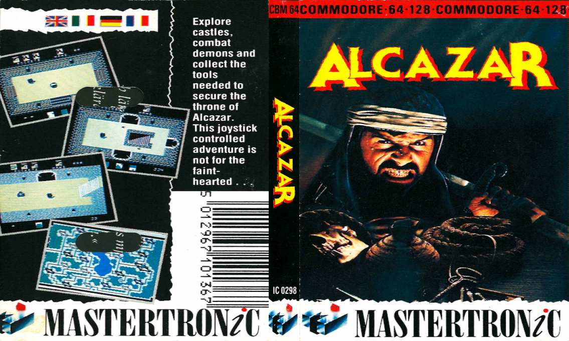 Alcazar : The Forgotten Fortress — box-texture (EU)