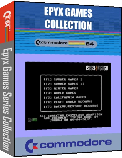 Epyx Games Series Collection — box-3D (CUS)