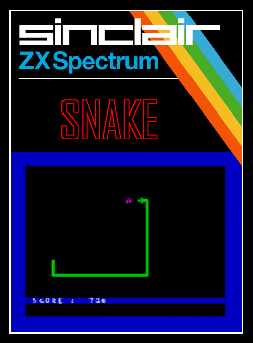 Snake box art