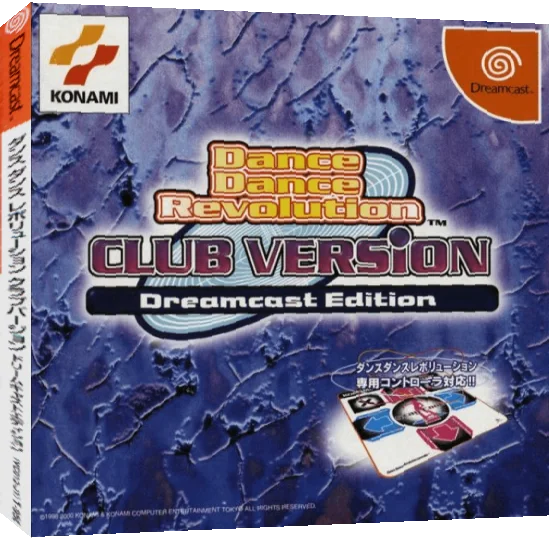 Dance Dance Revolution Club Version Dreamcast Edition — box-3D (JP)