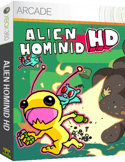 Alien Hominid Hd — box-3D (WOR)