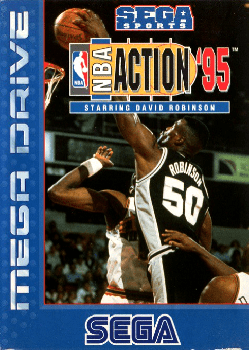 Nba Action '95 Starring David Robinson — box-2D (EU)