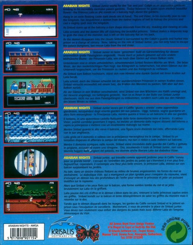 Arabian Nights — box-2D-back (WOR)
