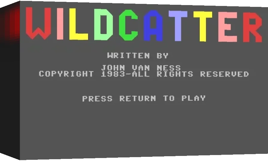 Wildcatter — box-3D (WOR)