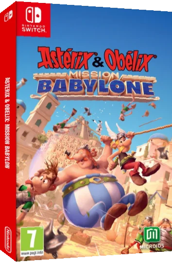 Asterix & Obelix - Mission Babylon — box-3D (EU)