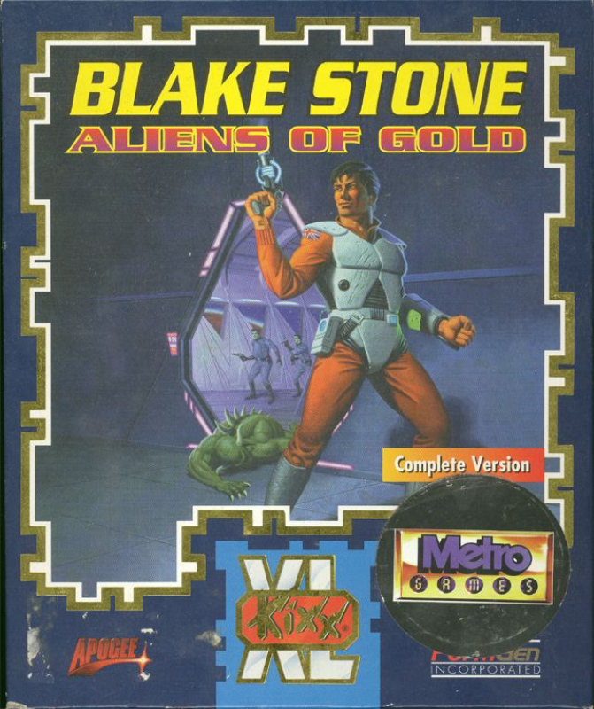 Blake Stone - Aliens Of Gold — box-2D (EU)