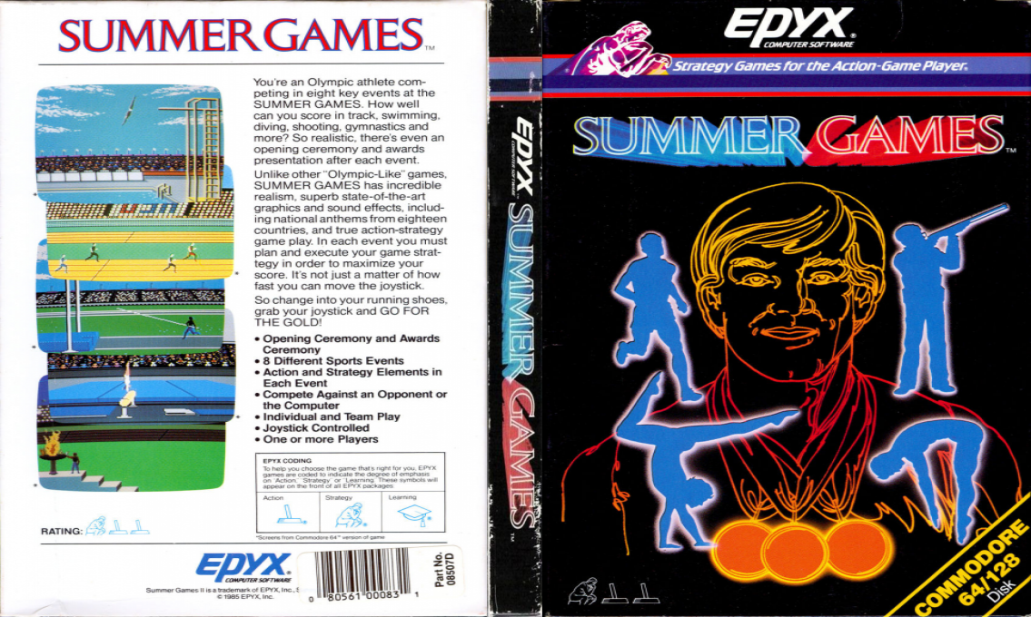 Summer Games — box-texture (US)