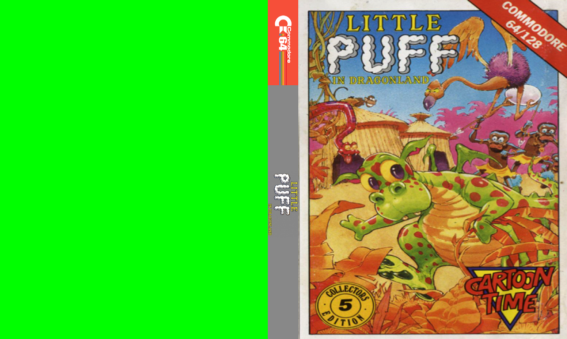 Little Puff In Dragonland — box-texture (EU)
