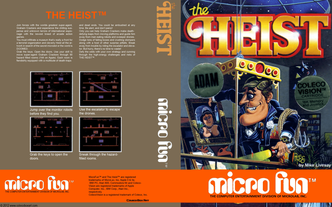 The Heist — box-texture (US)