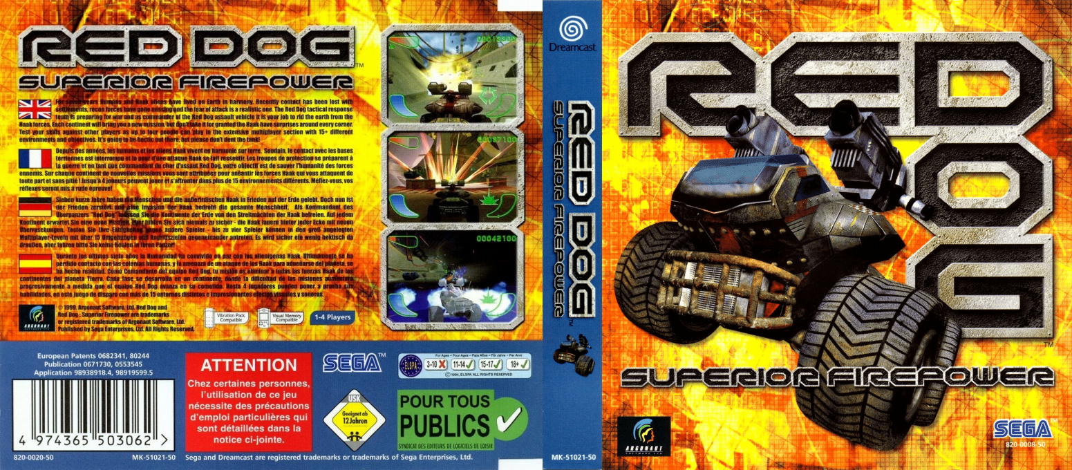 Red Dog - Superior Firepower — box-texture (EU)