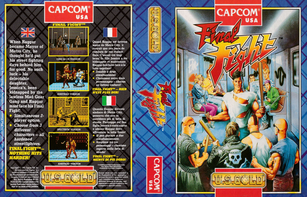 Final Fight — box-texture (EU)