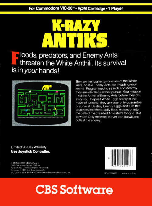 K-Razy Antiks — box-2D-back (US)