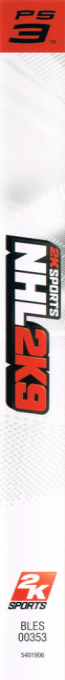 NHL 2K9 — box-2D-side (EU)