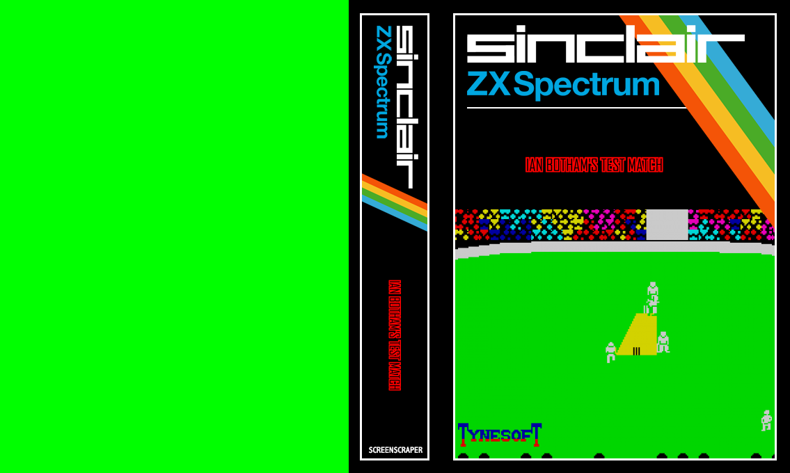 Ian Botham's Test Match — box-texture (SS)