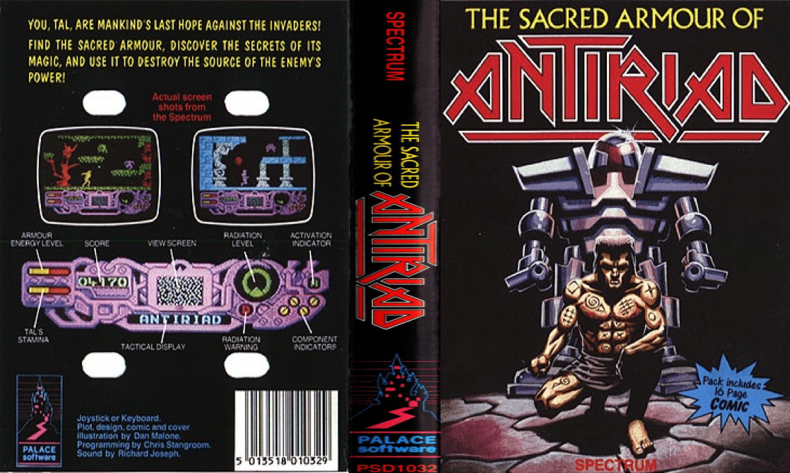 Sacred Armour Of Antiriad, The — box-texture (EU)