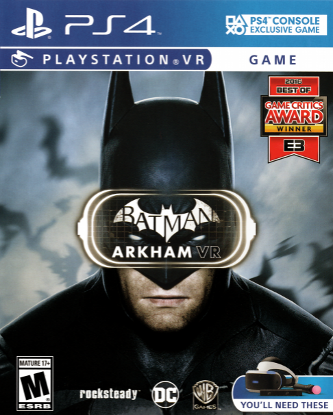 Batman - Arkham VR box art