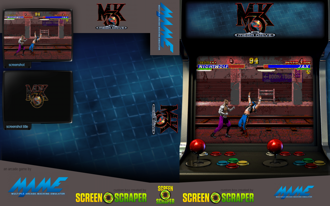 Mortal Kombat 3 — box-texture (SS)