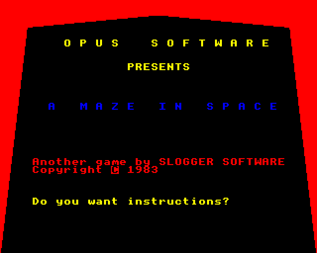 Maze In Space, A — sstitle (EU)