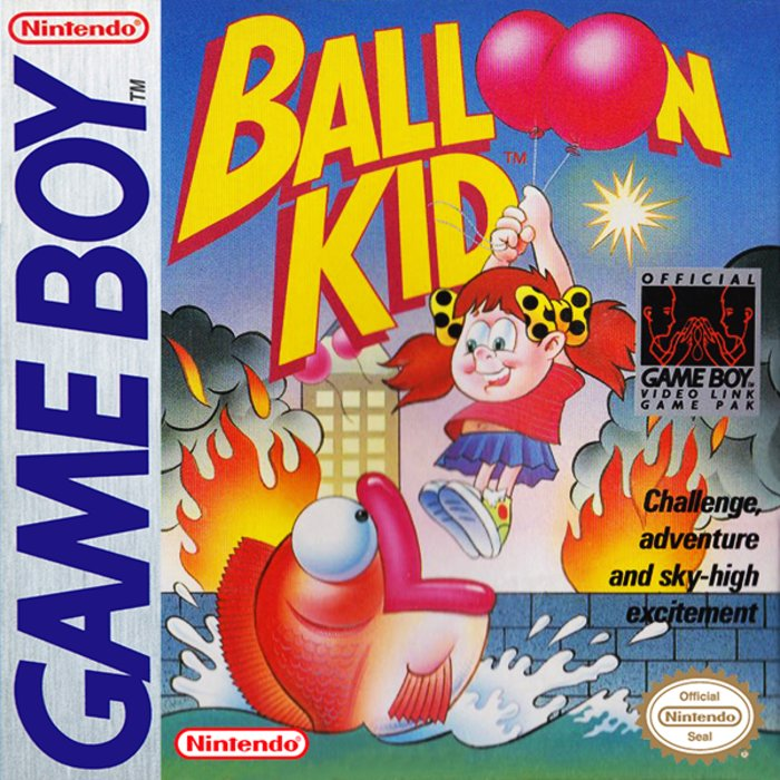 Balloon Kid box art